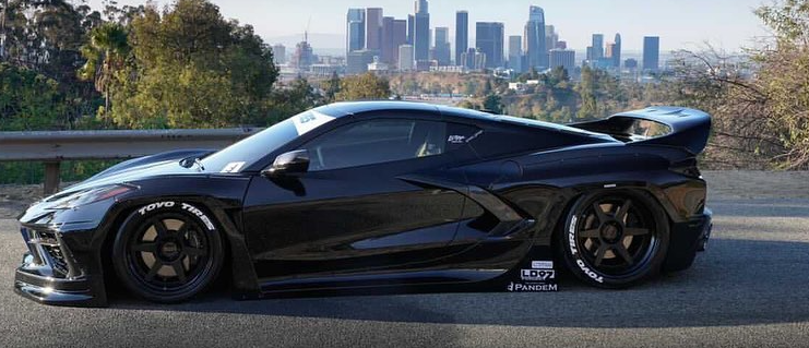 这款疯狂的Pandem C8 Corvette宽体轿车现已在加利福尼亚上市