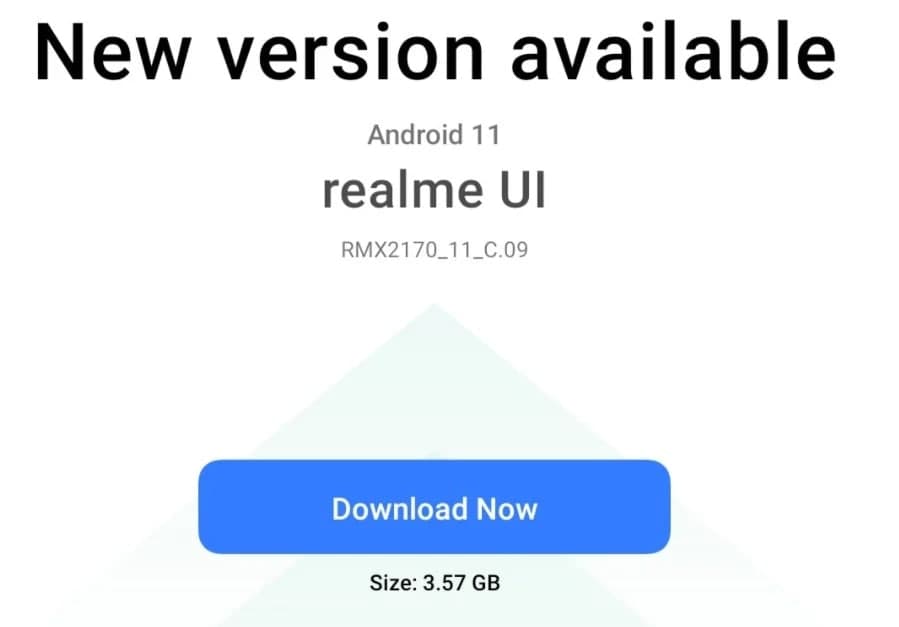 Realme 7 Pro Android 11 Early Access更新开始推出