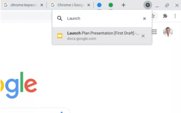 谷歌Chrome OS 87的标签搜索创新功能