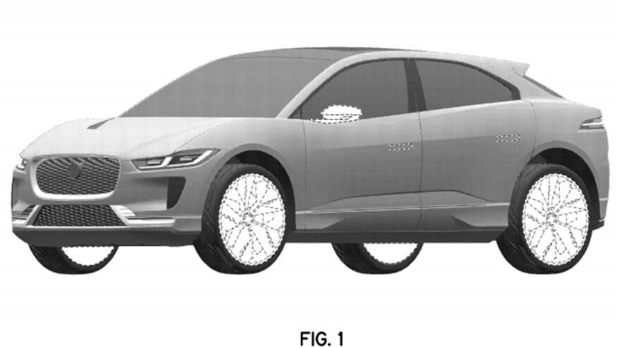 2022捷豹I-Pace专利图纸暗示有小幅更新