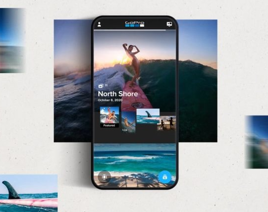 受欢迎的运动相机公司GoPro更新了其智能手机应用程序