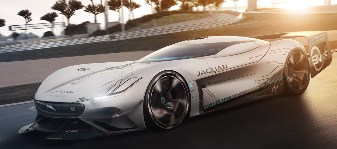 捷豹Vision Gran Turismo SV是未来的电动赛车 