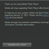 Windows 10开始显示Adobe Flash Player警告