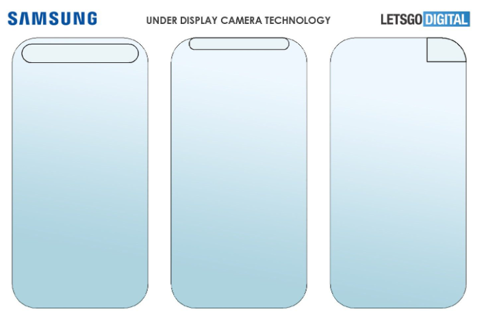 三星申请了显示屏下摄像头技术的专利