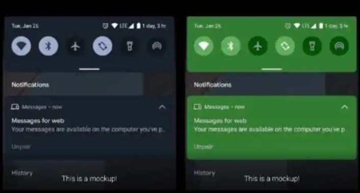 Android 12可能会在应用程序中带来系统范围的主题设置