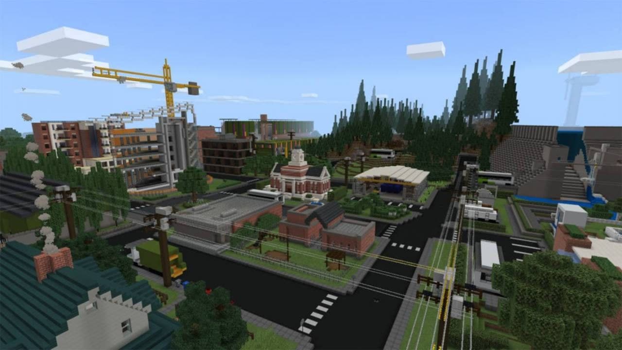微软最新的可持续发展报告随附免费的Minecraft地图