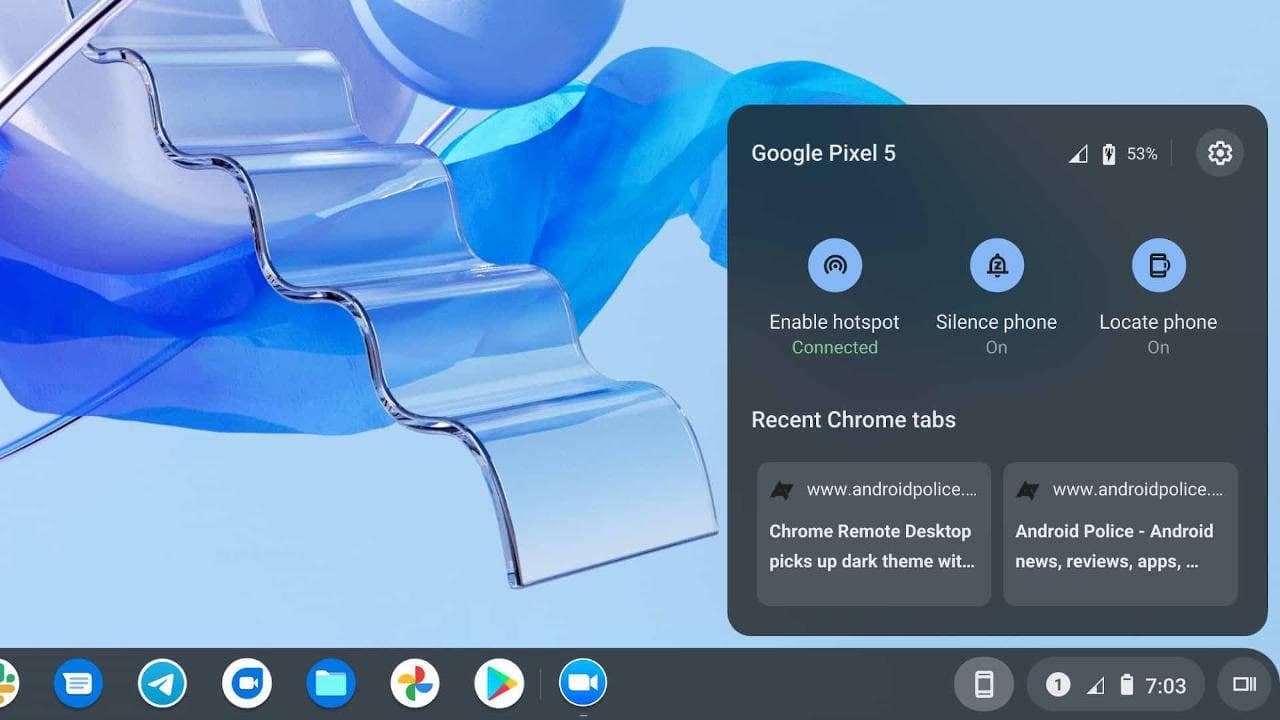 Chrome OS Phone Hub将帮助您远离Android手机