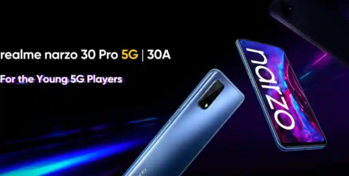 Realme Narzo 30系列将采用Narzo 30 Pro 5G和Narzo 30A