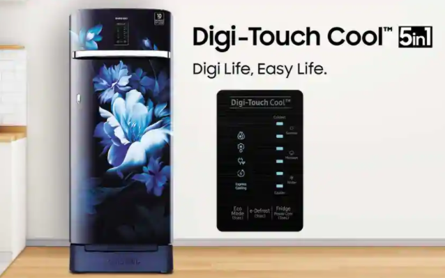 三星宣布了一系列新的Digi-Touch  Cool  5in1单门冰箱