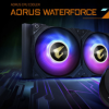 技嘉的新型Aorus WaterForce X AIO液体冷却器支持英特尔即将推出的Alder Lake插槽