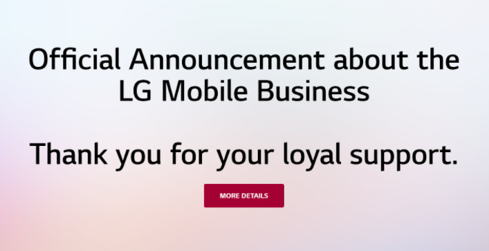 LG表示尽管移动业务中断，但仍计划进行Android 12更新