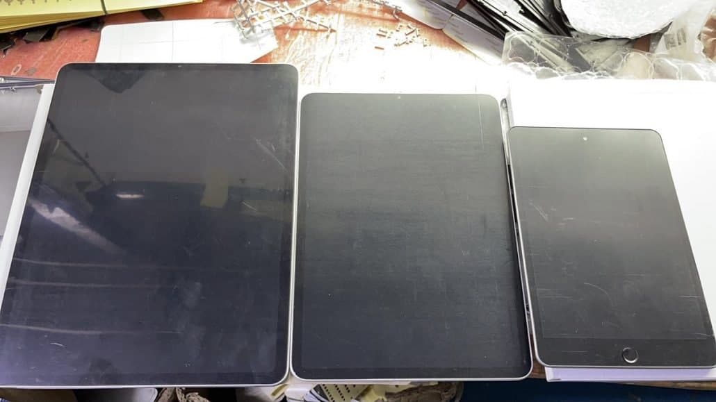 新的泄漏假人单元展示了iPad mini 6和iPad Pro型号的设计
