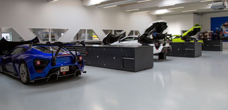 丹麦超级跑车品牌Zenvo在准备扩建时对其工厂进行了升级