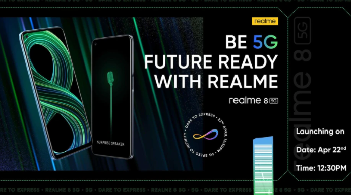 Realme 8 5G将是印度第一款采用联发科技Dimensity 700芯片组推出的手机