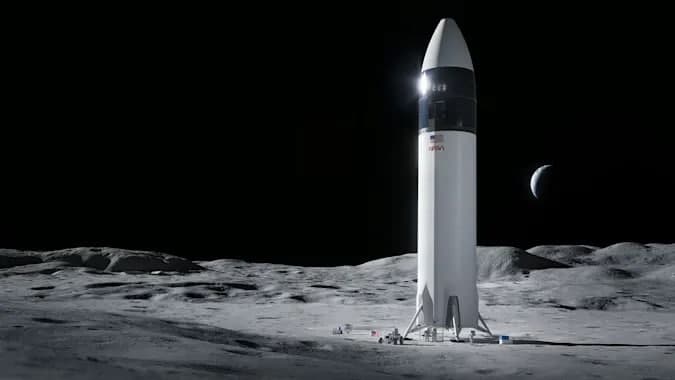 SpaceX赢得NASA的Artemis月球着陆器合同