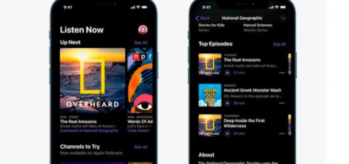 Apple Podcasts获得新的设计和订阅支持