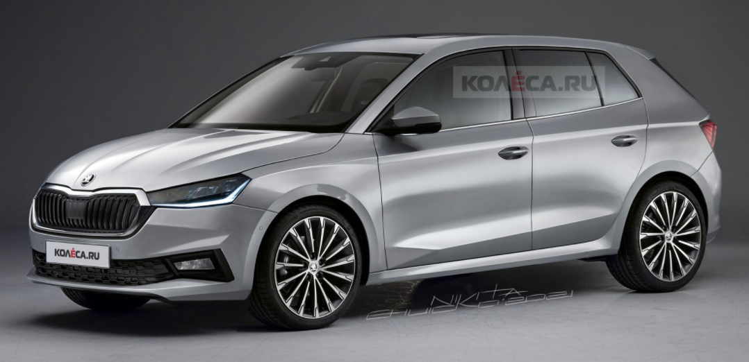 2022年，斯柯达·法比亚（Skoda Fabia）在首次亮相之前曝光