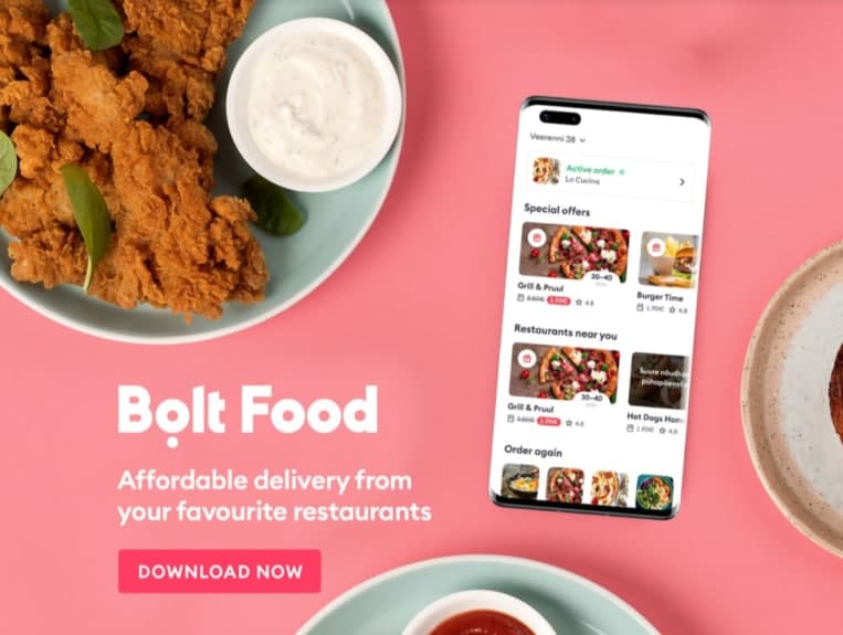 Bolt  Food加入华为APP