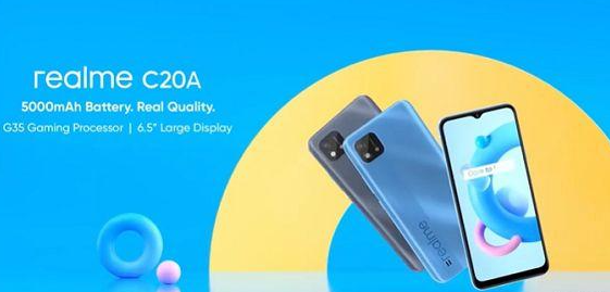 Realme C20A具有入门级功能