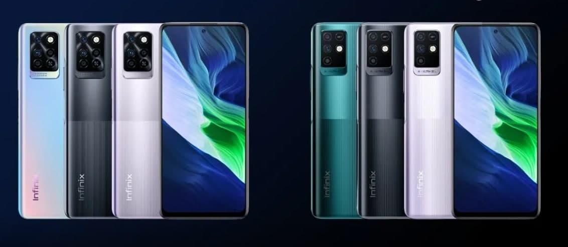 带有Helio G95、90Hz显示屏的Infinix Note 10 Pro和带有Helio G85的Infinix Note 10的价格，规格