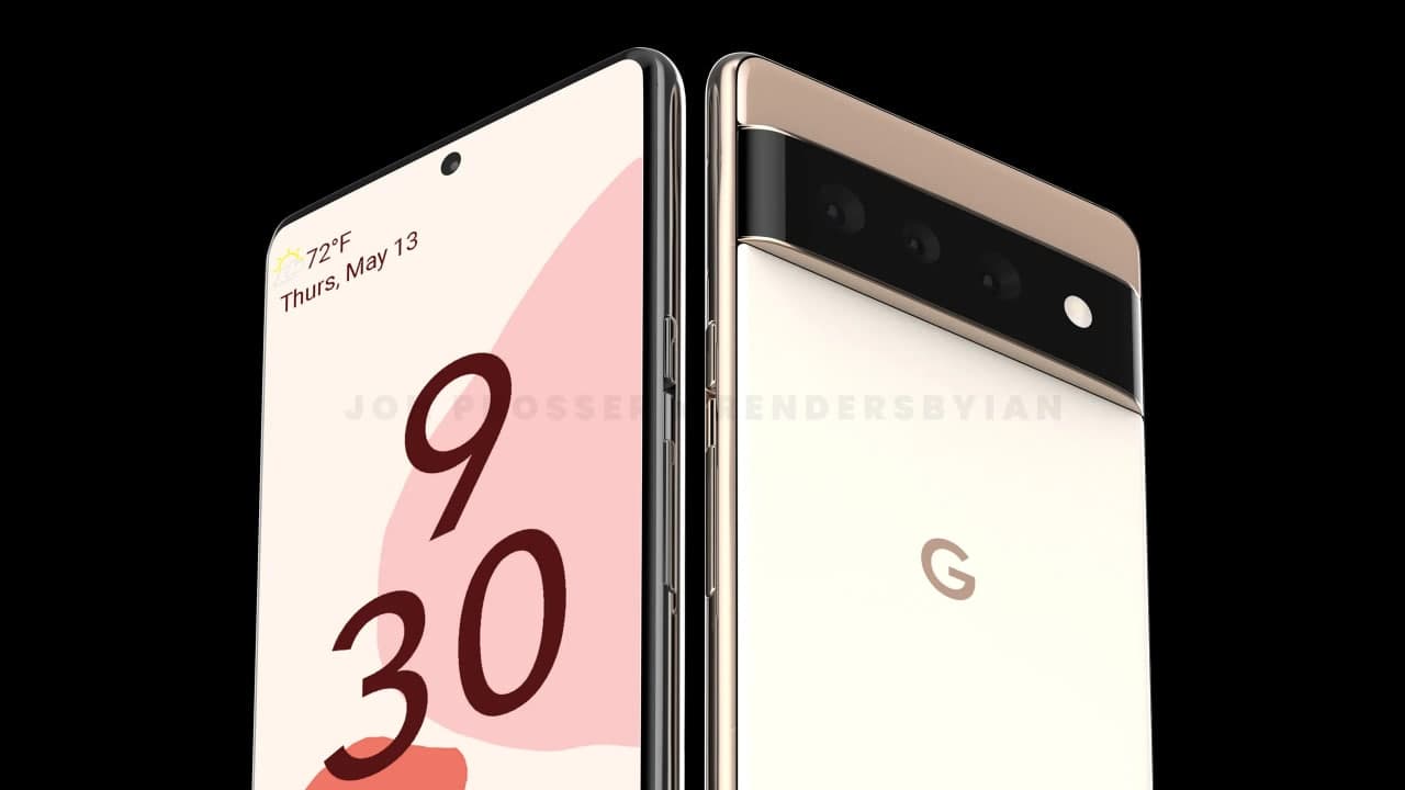 泄漏的Google Pixel 6渲染图显示了完整的重新设计，这是Robocop的手机吗？