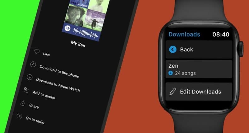 Apple  Watch终于拿到了Spotify音乐下载