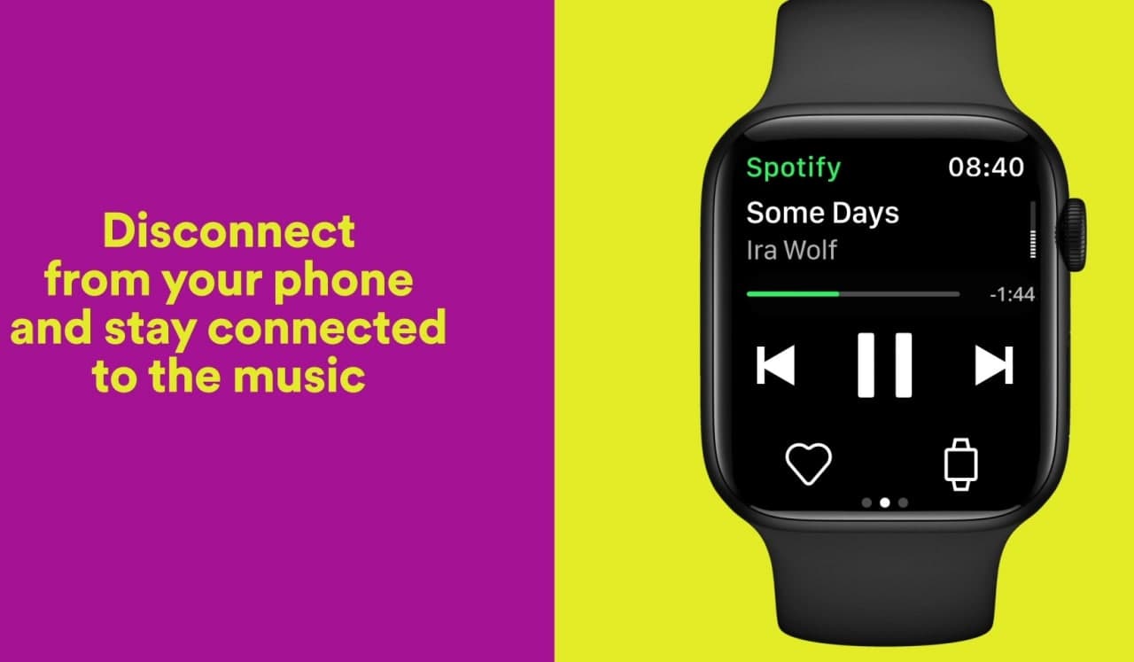 Apple  Watch终于拿到了Spotify音乐下载