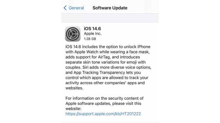 苹果iOS  14.6和iPadOS  14.6现已上市，给iPhone和iPad带来更多更新