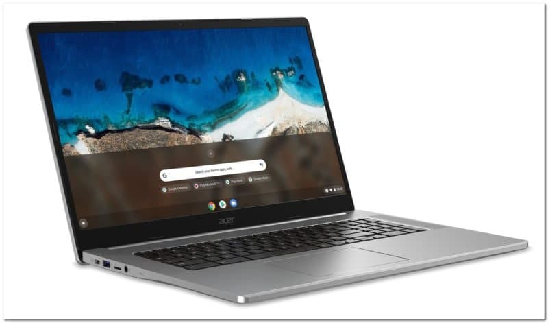 Macro  cer推出了全球首款17.3英寸大显示屏的Chromebook