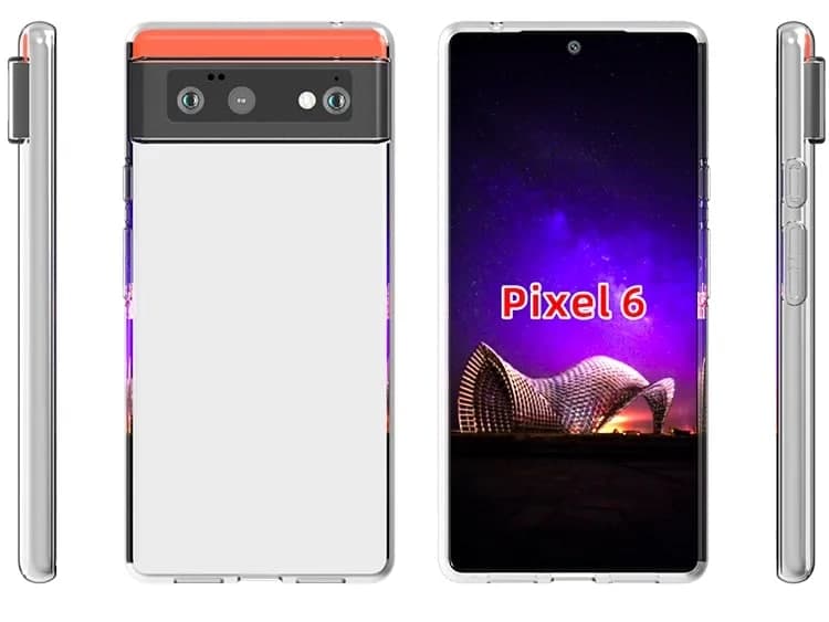 Google  Pixel  6和Pixel  6XL保护壳泄露，确认之前的设计