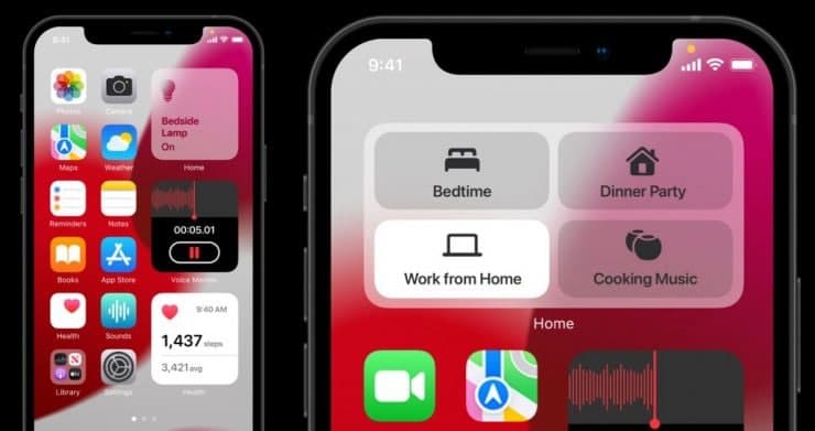 iOS16概念想象出令人惊叹的交互式小部件、Dock 中的应用程序库等