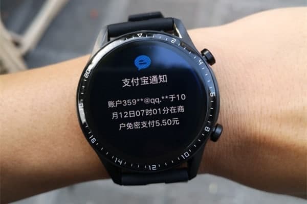 华为gt2e支持微信支付吗