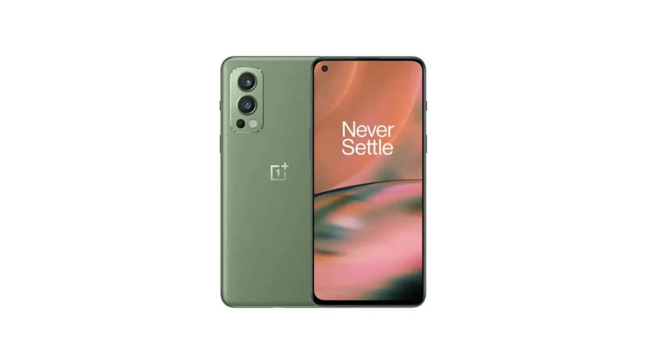 三种新颜色的 OnePlus Nord 2 5G 表面