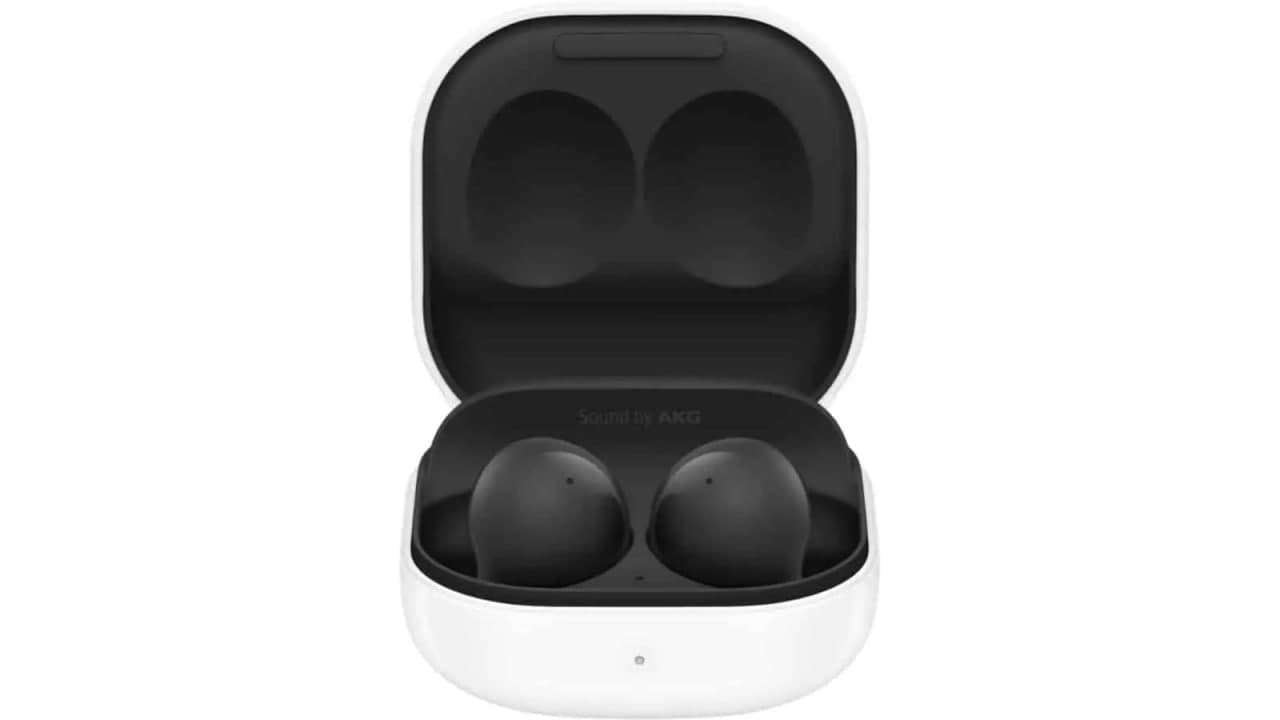 在这些高分辨率图像中查看所有 Galaxy Buds 2 颜色