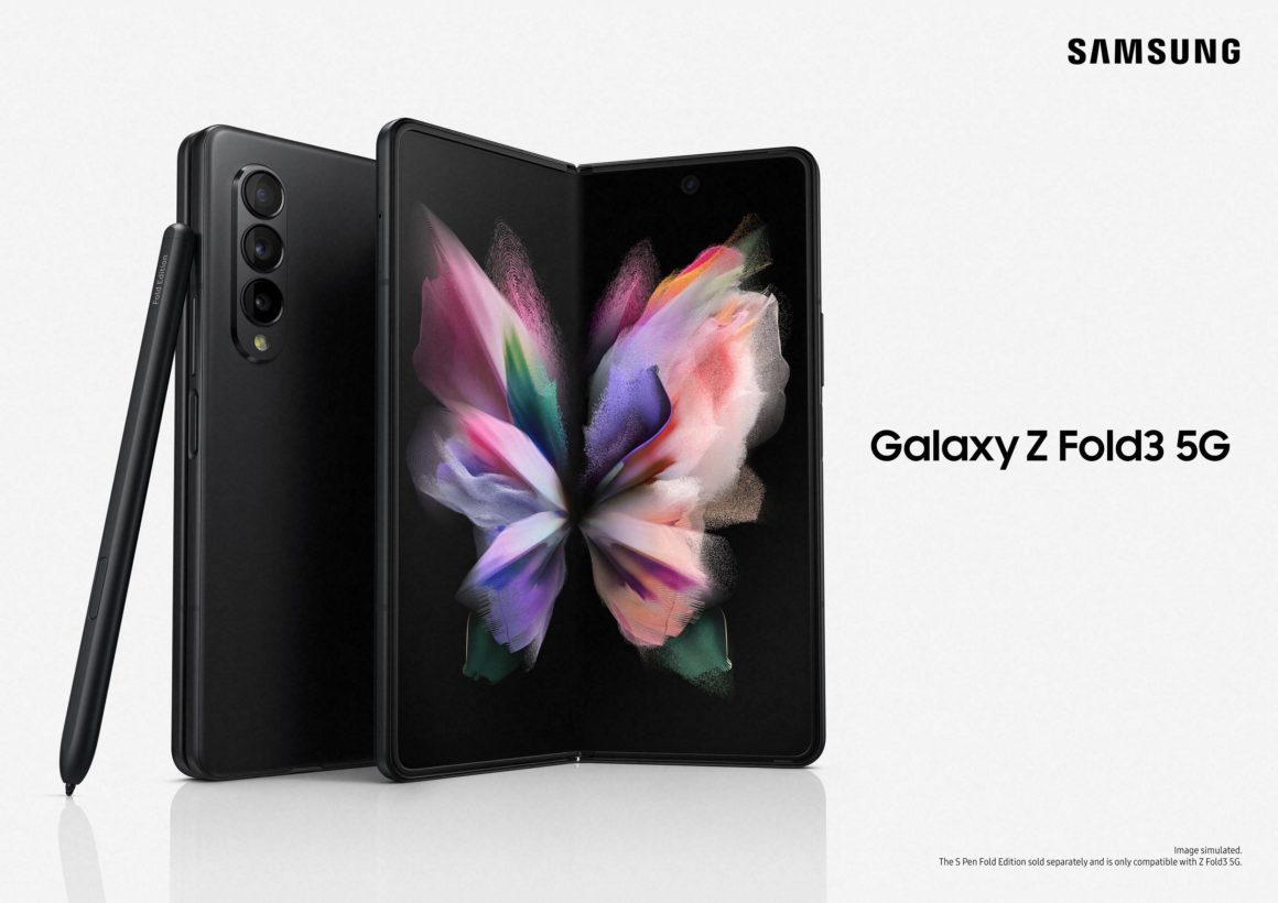 三星 Galaxy Z Fold 3 5G 官方：S Pen 支持，防水，耐用设计