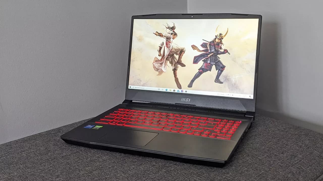 MSI Katana GF66 评测：预算内的出色游戏性能