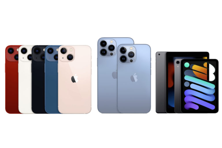 苹果 iPhone 13 系列、新款 iPad mini 和 iPad 9 代今天上市