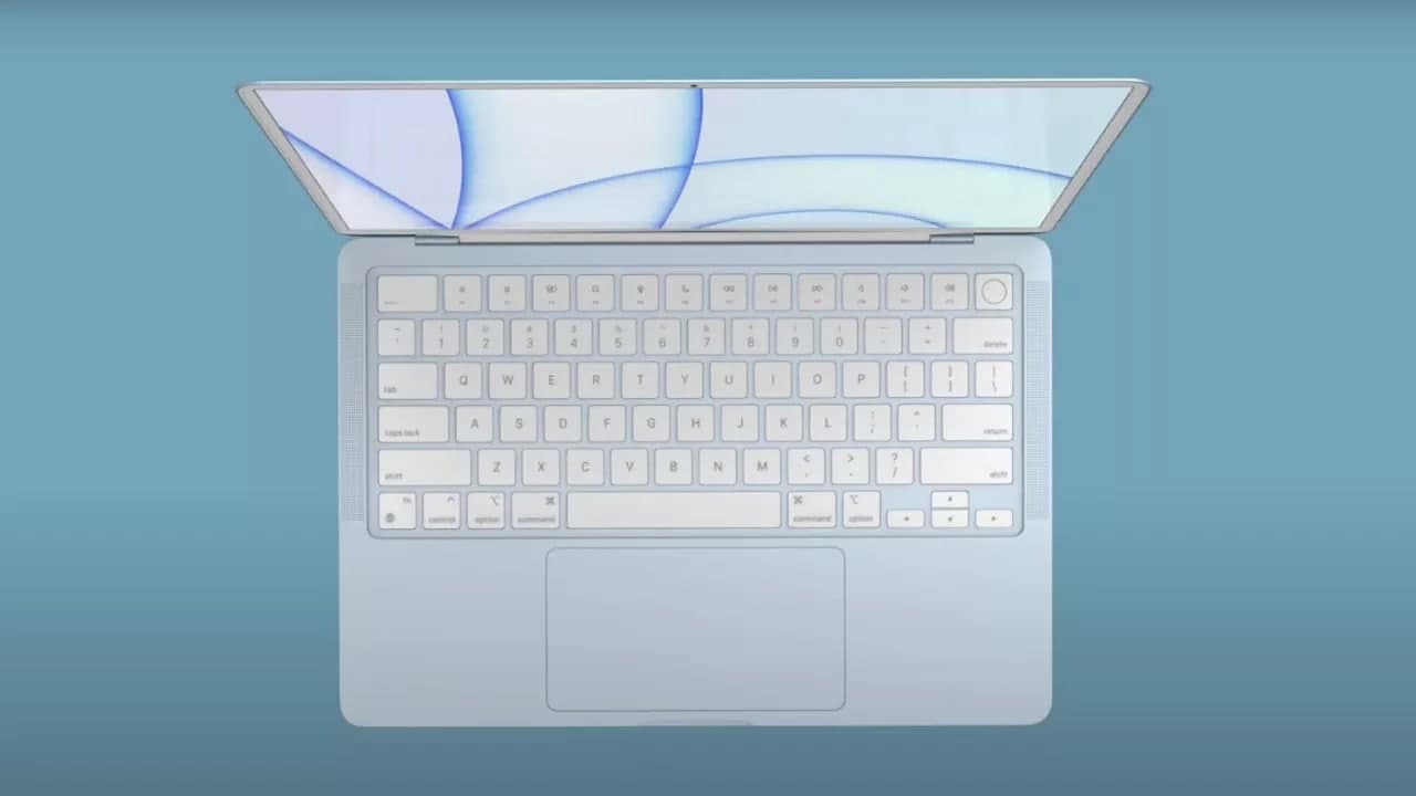 Apple 多彩的新款 mini-LED MacBook Airs 看起来棒极了