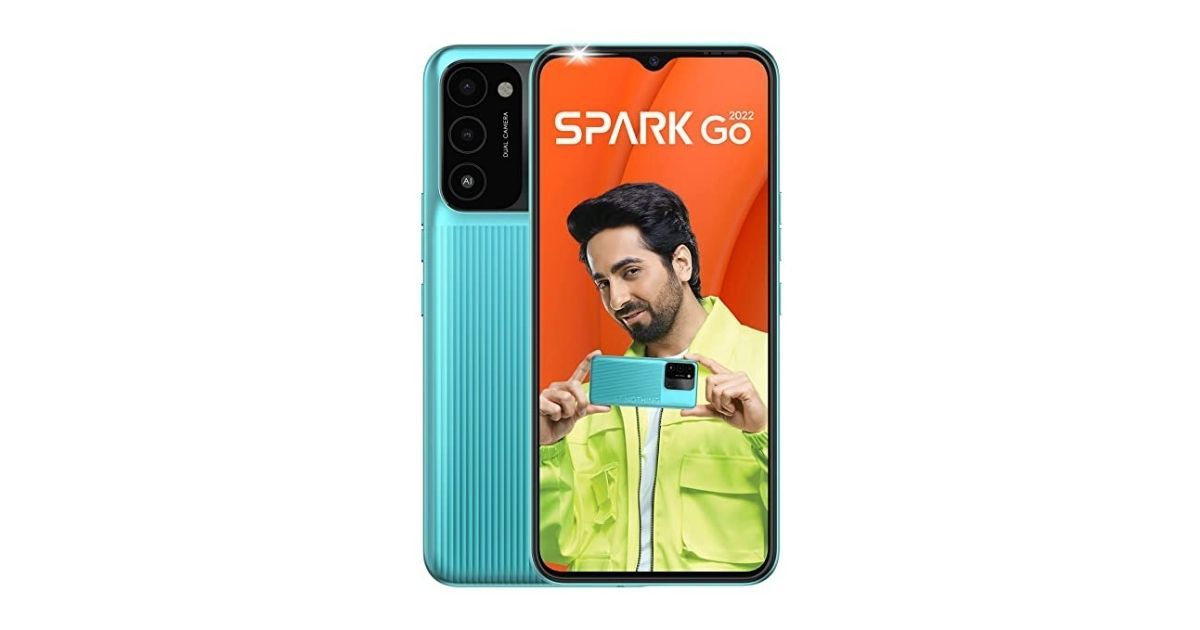 Tecno Spark Go 2022 配备 5000mAh 电池，在印度推出 13MP 双后置摄像头