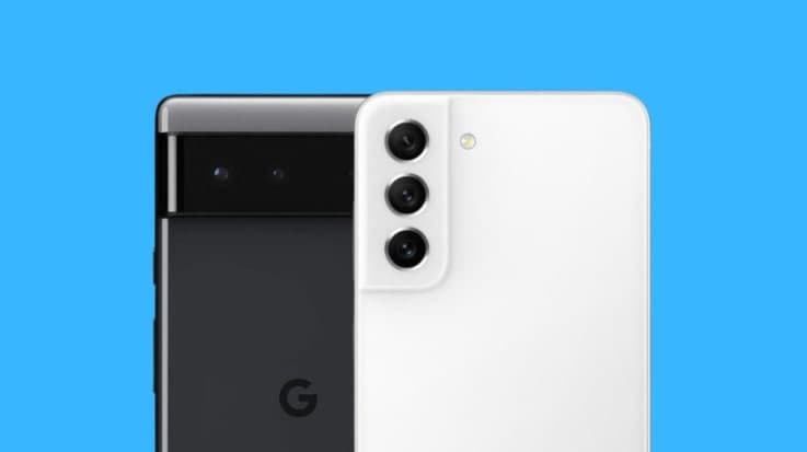 三星 Galaxy S21 FE 与谷歌 Pixel 6