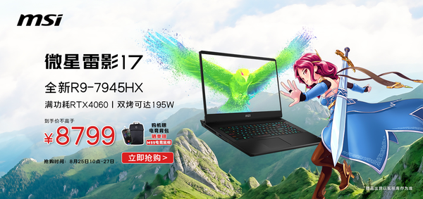微星雷影17