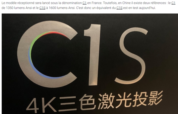 Hisense C1获法国评测媒体点赞 Vidda三色激光技术香到海外 - 手机中国 -
