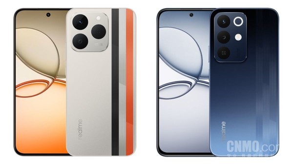 真我Narzo 90和真我Narzo 90x(右)