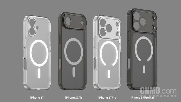 iPhone 17全系MagSafe设计图曝光 Pro版为断环样式