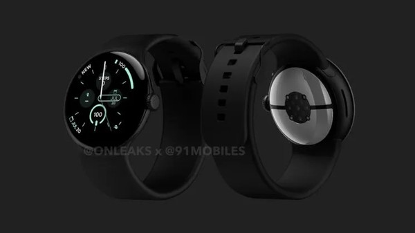 谷歌Pixel Watch 3渲染图曝光!圆形表盘 机身略厚些