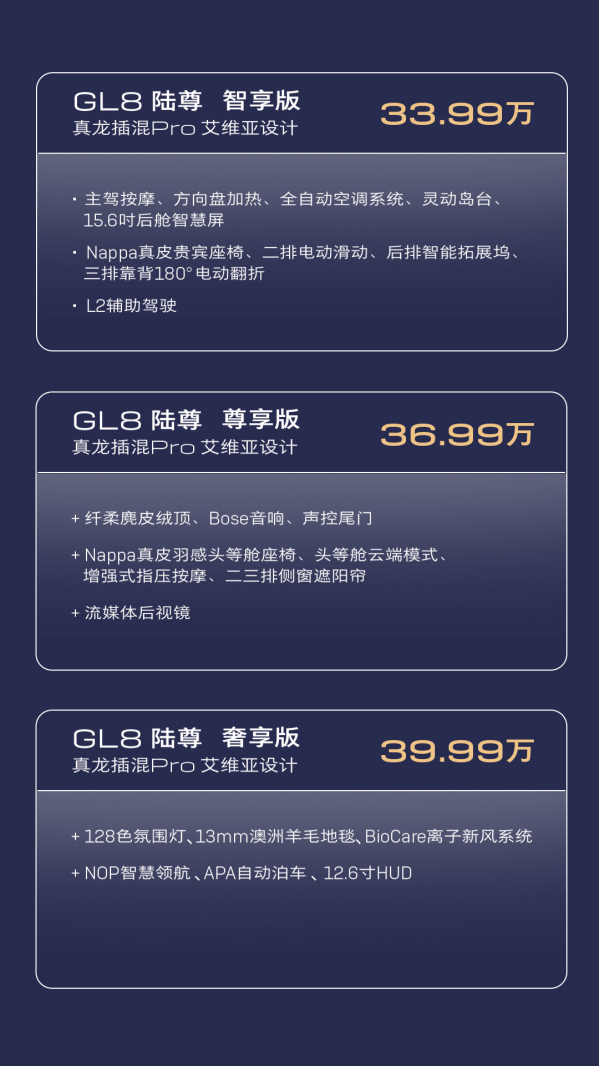 全新别克GL8陆尊正式上市 售价33.99万元至39.99万元 - 手机中国 -