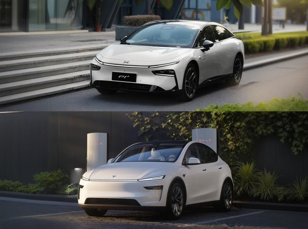 小鹏汽车 vs 特斯拉汽车