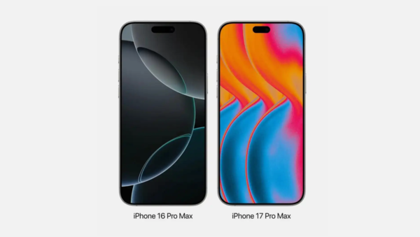 iPhone 17 Pro Max灵动岛渲染图对比