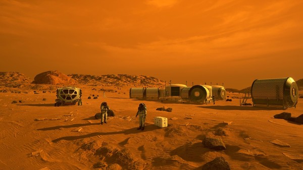 火星基地效果图