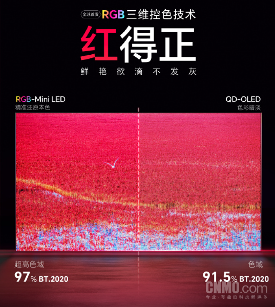 中国科技力量！海信RGB-Mini LED技术亮出“双芯王炸”